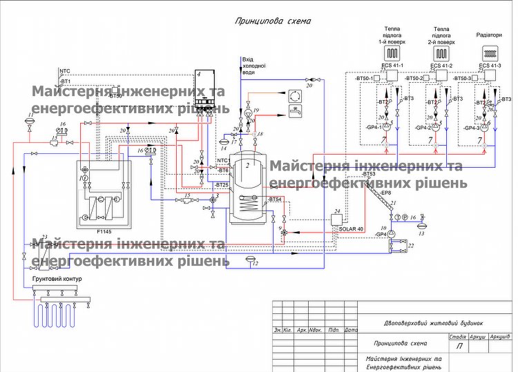 Проектирование систем отопления , монтаж систем отопления